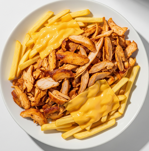 Chips, Cheese & Chicken Donner 