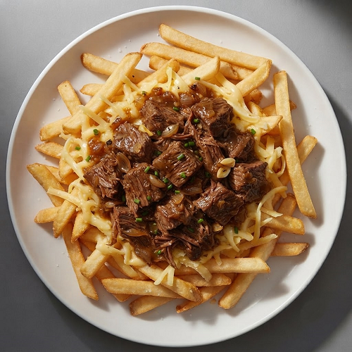 Chips, Cheese & Chilli Beef 