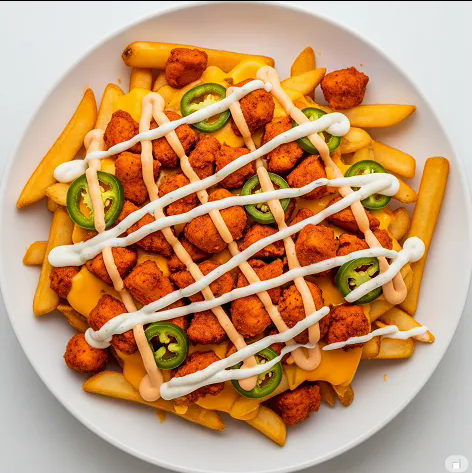Pulled Chicken Fries 
