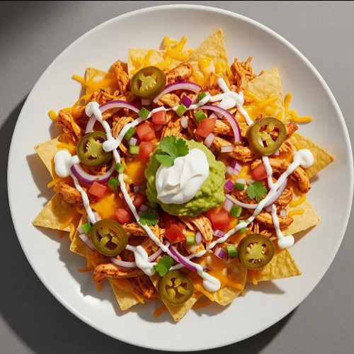 Bbq Pulled Chicken Nachos 