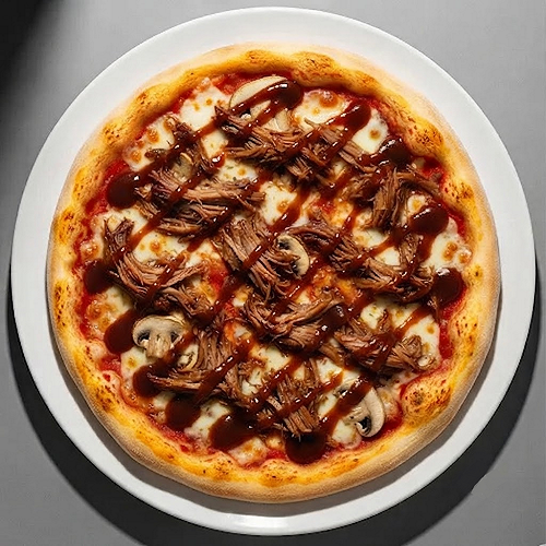 Bbq Pulled Beef Pizza 