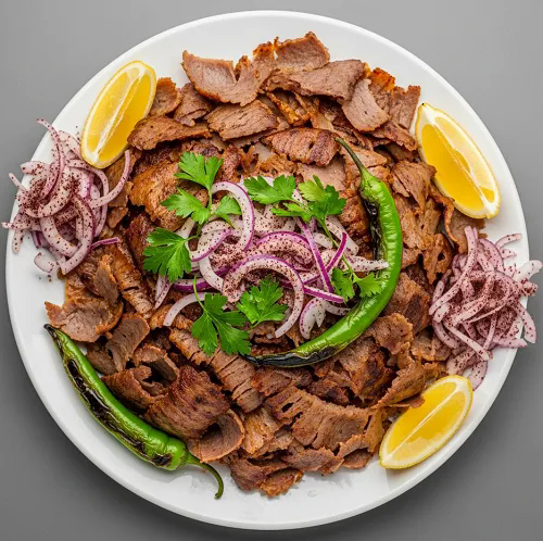 Tray Of Donner Meat 