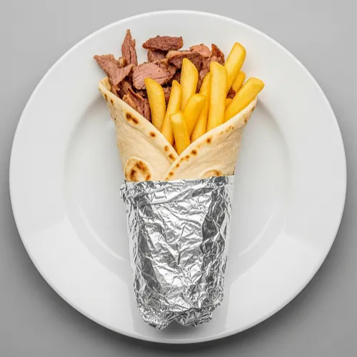 Lamb Shish Wrap 